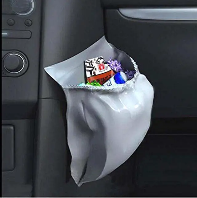 Main image of 30Pcs Car Garbage Bag Waterproof Leakproof Disposable Auto Trash Can Bag for Litter Large Capacity Leak-Proof Portable Convenient