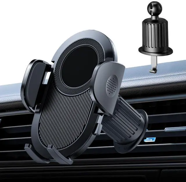 Alt view image 7 of 7 - Military-Grade Construction Car Phone Holder Vent 2026 Cell Phone Mount Smartphone Upgraded Steel-Hook Clip Stand Universal Automobile Truck Cradle for iPhone 17 Pro Max 16 15 Samsung