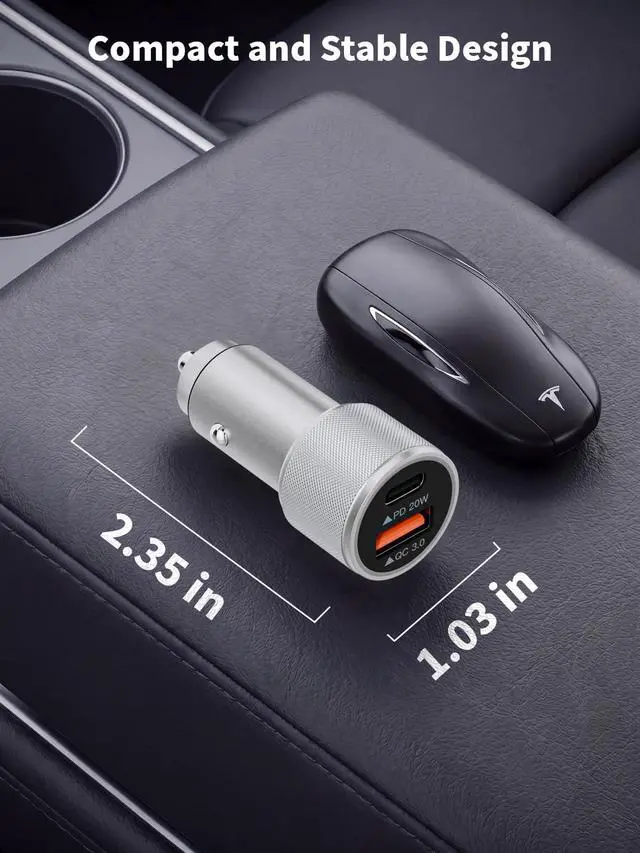 Alt view image 5 of 7 - iPhone 17/16/15 Car Charger Fast Charging 2-Port Cigarette Lighter USB Charger,Dual USBA and USB C Car Adapter 2Pack Compatible with iPhone 17e/17 Pro/Air/16e/16 Plus/15 Pro Max,iPad mini/Air,Airpods