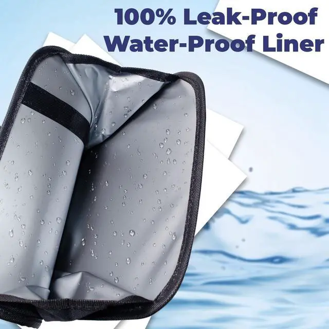 Alt view image 6 of 7 - Car Trash Can, 2 Gallons Foldable Leakproof Car Garbage Can, Collapsible Hanging Car Trash Bin for Car Seat, Garbage Bags, Car Interior Accessories