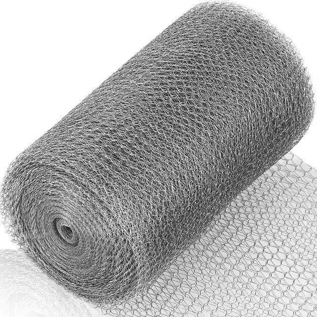 Main image of Upgraded Not Rusty 5X 30 Ft Stainless Steel Mesh Gap Blocker, Flexible Stainless Steel Wool Holding up Well Tight Spots, Wire Mesh Hole Fill Fabric, Stainless Steel Wool Roll Easy to Work
