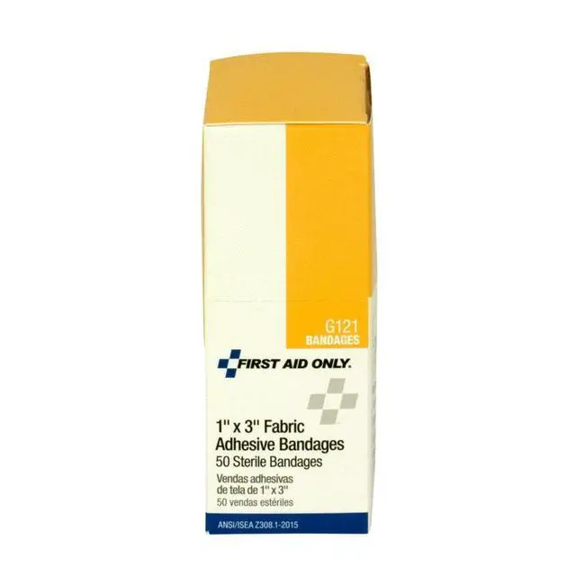 Alt view image 5 of 7 - 1" X 3" Fabric Bandage, 50 Count Box