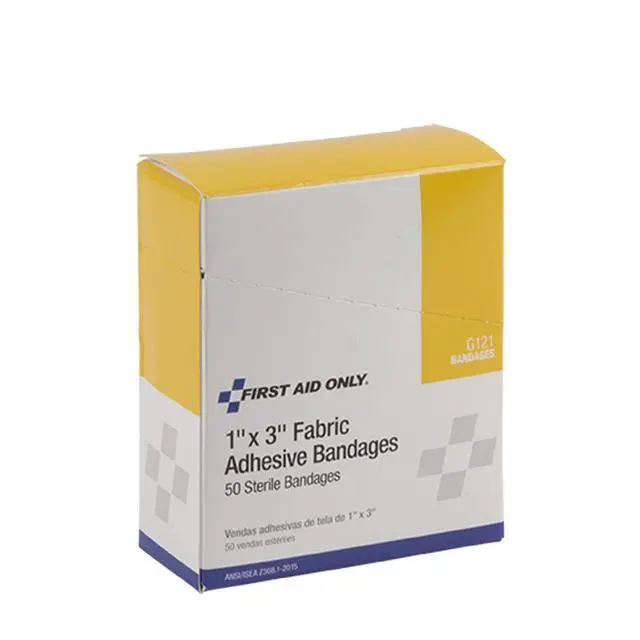 Alt view image 7 of 7 - 1" X 3" Fabric Bandage, 50 Count Box