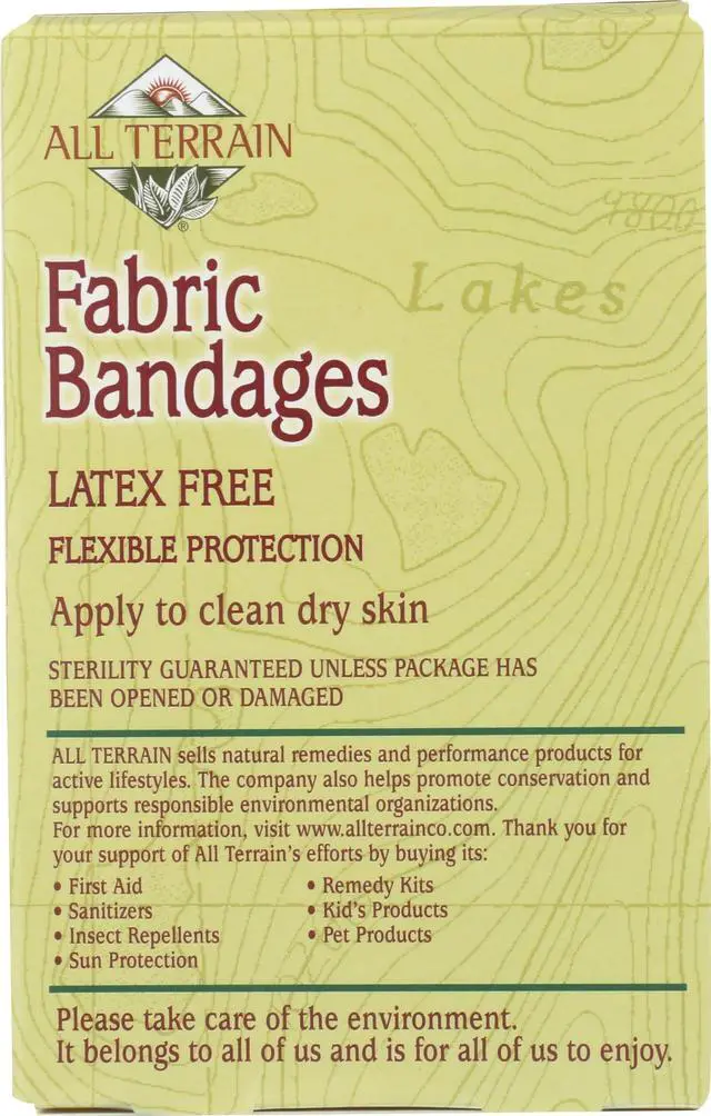 Alt view image 2 of 6 - Fabric Bandages, Latex-Free Flexible Protection, 30 Count, Assorted Sizes, Sterile