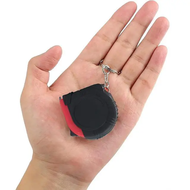 Alt view image 5 of 6 - Kids Tape Measure 3ft/1m, Inch/Metric Tape Measure with Slide Lock, 5 Pack Measuring Tape Retractable, Mini Tape Measure,Pocket Tape Measures Keychains for Daily Use