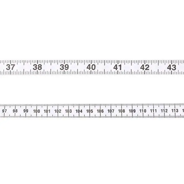 Alt view image 4 of 7 - 80'' 205cm Black Retractable Tape Measure with Black Rope