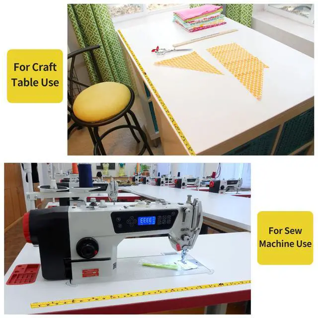 Alt view image 5 of 7 - 2-Pack Steel Self-Adhesive Measuring Tape, 200cm or 78-Inch | 1/2-Inch Peel And Stick Ruler Tape with Imperial and Metric for Woodworking, Drafting Table, Left To Right Reading, Yellow