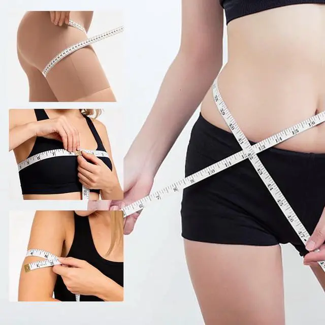 Alt view image 4 of 5 - Soft Tape Measure Double Scale Standard & Metric Measurements Tape Body Sewing Flexible Tailor Craft Ruler 60 Inches