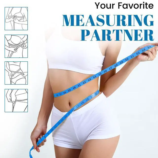 Alt view image 7 of 7 - Tape Measure Soft Body Measuring Tape Sewing Seamstress Cloth Measurement | Fabric Body Measuring TapeTape Measure Seamstress Tape Measurement 60-inch, 3 Pack Craft Vinyl Tailor Ruler for Weight Loss