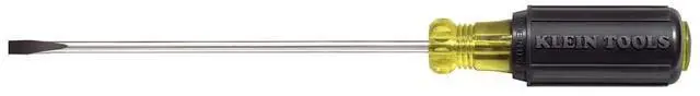 Main image of 601-10 Flat Head Screwdriver, Made in USA, 3/16-Inch Cabinet Tip with 10-Inch Round Shank