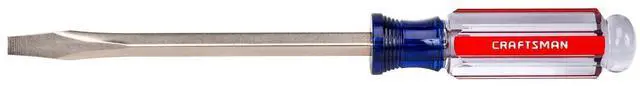 Main image of Slotted Screwdriver 5/16 in. x 6 in., Acetate Handle (CMHT65030)
