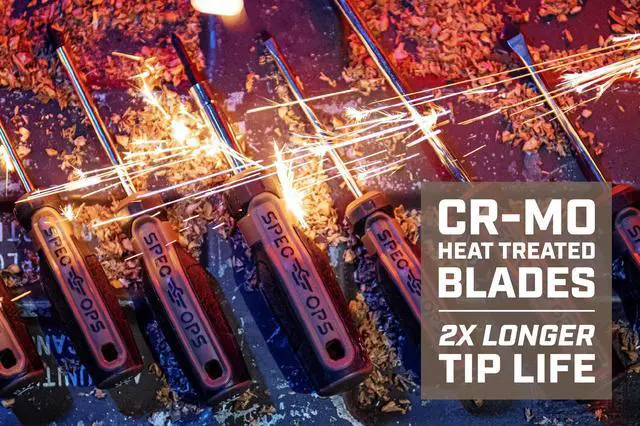 Alt view image 2 of 6 - Ops Tools Screwdriver for Professional Construction & Jobsite Use, Magnetic Tip, Phillips, #2 x 4"