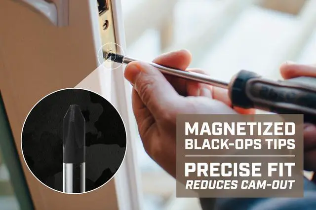 Alt view image 3 of 6 - Ops Tools Screwdriver for Professional Construction & Jobsite Use, Magnetic Tip, Phillips, #2 x 4"