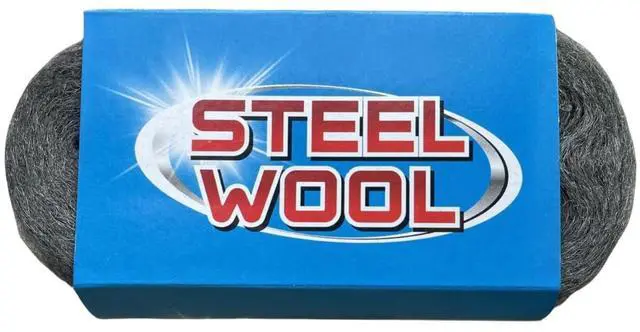 Main image of Steel Wool, 3'' x 11Ft, Grade #0000 - #4 Steel Wool Mice Control - Steel Wool for Cleaning, Polishing, Buffing and Refinishing, for House, Holes, Kitchen, 1 Pack, #0000 - Super Fine Grade