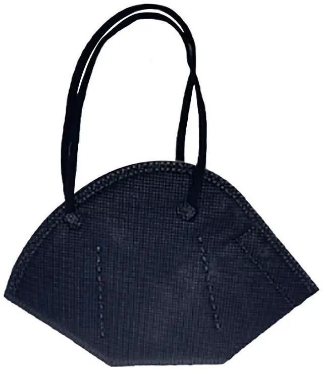 Alt view image 2 of 3 - Premium High Filtration Disposable Protective Face Masks. 10 Masks per Bag (3D/N Black Color)