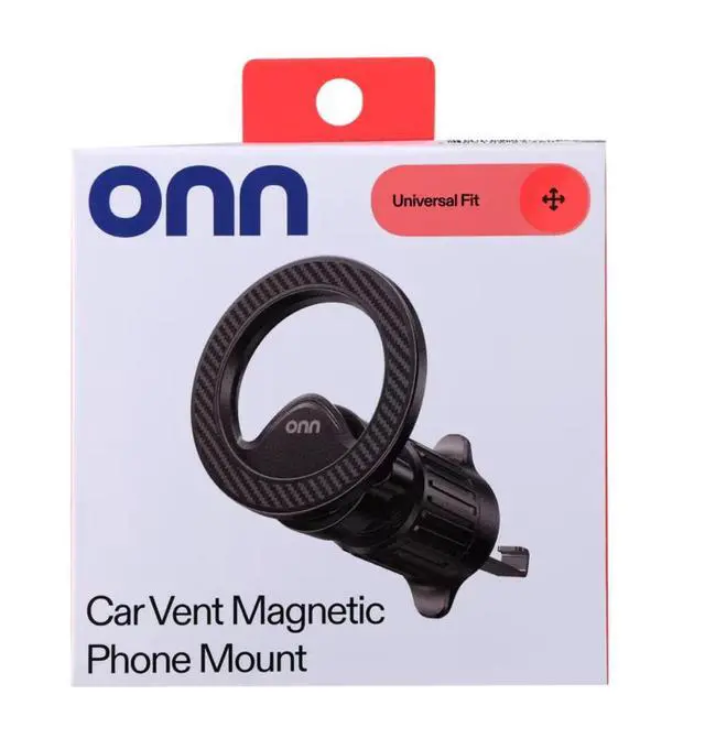Alt view image 5 of 6 - onn Car Vent Magnetic Universal Phone Mount
