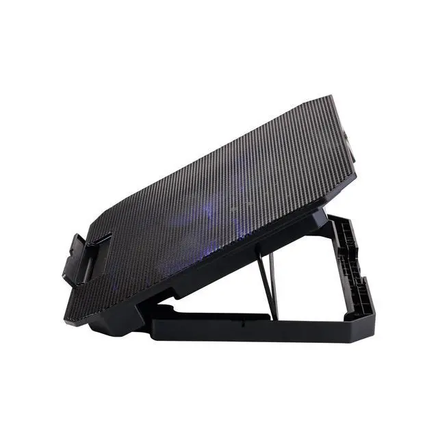 Alt view image 5 of 6 - Incipio Laptop Cooling Pad with Dual Fans, USB Ports and Adjustable Ergonomic Stand for Better Airflow
