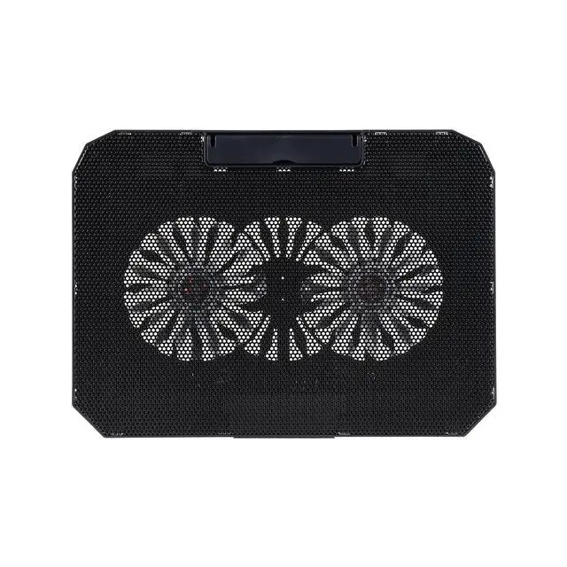 Alt view image 2 of 6 - Incipio Laptop Cooling Pad with Dual Fans, USB Ports and Adjustable Ergonomic Stand for Better Airflow