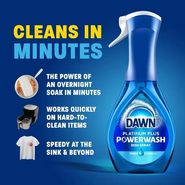 Alt view image 3 of 5 - Dawn Powerwash Spray, Dish Soap, Dishwashing Liquid, Fresh, 1 Starter Kit, 16 Fl Oz