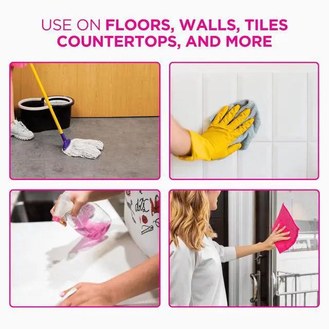 Alt view image 5 of 6 - The Pink Stuff, Miracle All-Purpose Liquid Floor Cleaner, 31 fl. oz.