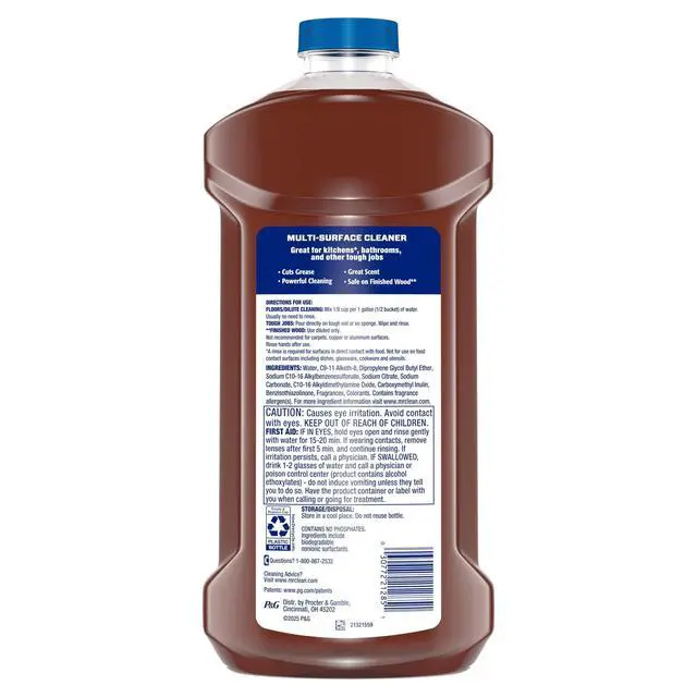 Alt view image 3 of 6 - Mr. Clean All Purpose Cleaner, Floor Cleaner, Mop Soap, Cleaning Liquid, Spiced Harvest, Pumpkin, 41 fl oz