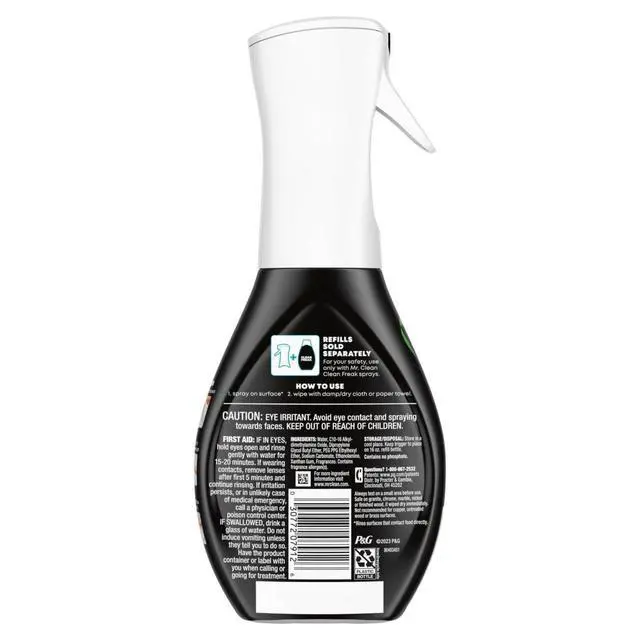 Alt view image 7 of 7 - Mr. Clean Clean Freak All Purpose Cleaner Spray, Multi-Surface Cleaning, Unstopables Scent, 16 fl oz