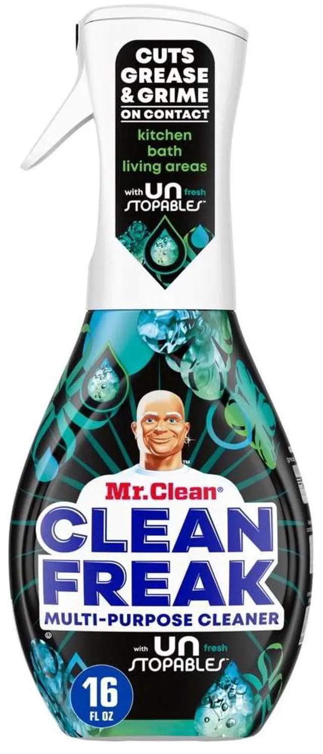 Main image of Mr. Clean Clean Freak All Purpose Cleaner Spray, Multi-Surface Cleaning, Unstopables Scent, 16 fl oz