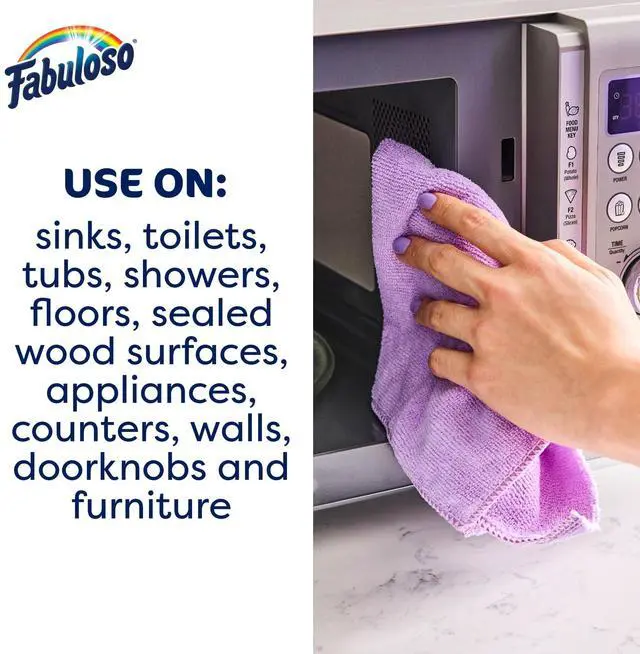 Alt view image 3 of 6 - Fabuloso 2X Multi-Purpose Cleaner, No Rinse Floor Cleaner, Lavender Scent, 128 fl oz