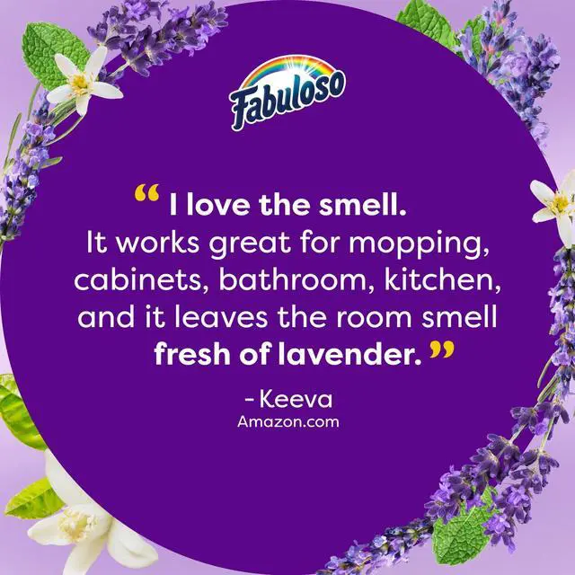 Alt view image 2 of 6 - Fabuloso 2X Multi-Purpose Cleaner, No Rinse Floor Cleaner, Lavender Scent, 128 fl oz