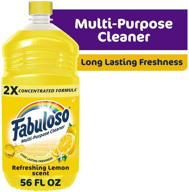 Main image of Fabuloso 2X All Purpose Cleaner, No Rinse Floor Cleaner, Refreshing Lemon Scent, 56 fl oz