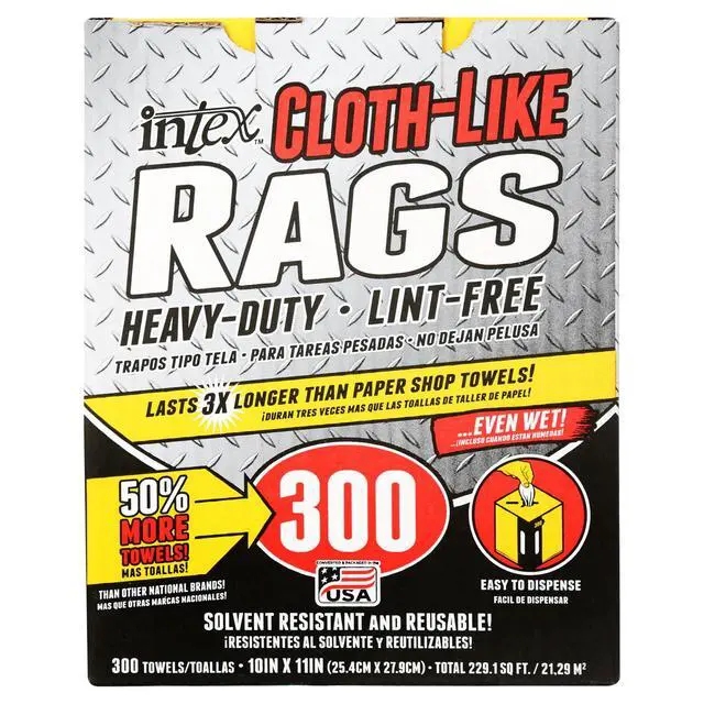 Alt view image 3 of 6 - Intex Nw-00454-75 Cloth-Like Wiping Rags