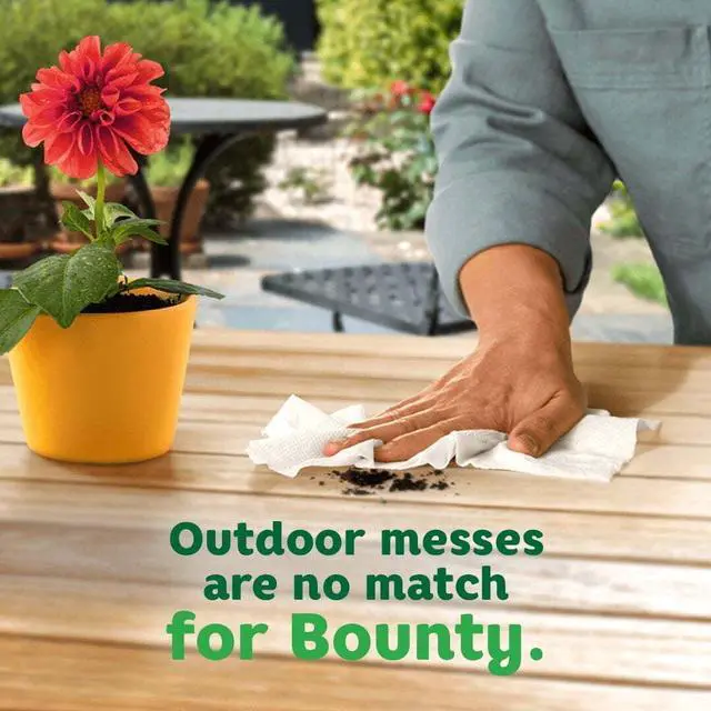 Alt view image 2 of 7 - Bounty SelectaSize Printed Paper Towels, 2 Triple Rolls, Disposable Absorbent Kitchen Household Cleaning Paper Towels