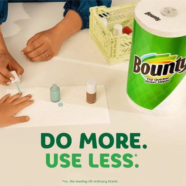 Alt view image 5 of 7 - Bounty SelectaSize Printed Paper Towels, 2 Triple Rolls, Disposable Absorbent Kitchen Household Cleaning Paper Towels