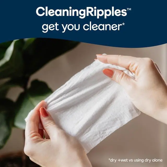 Alt view image 2 of 6 - Ultra Fresh Flushable Wet Wipes, 4 FlipTop Packs, Refreshing Disposable Bathroom Wipes for Daily Personal Cleansing