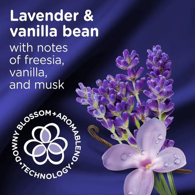 Alt view image 4 of 7 - Ultra Soft Calm Lavender and Vanilla Bean Fabric Softener Liquid, 26 fl oz, 39 Loads, LongLasting Scent Laundry Conditioner for Washing Machine Home Use
