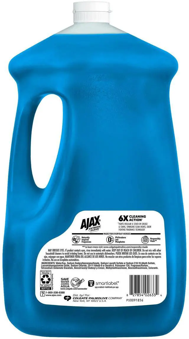 Alt view image 4 of 7 - Ajax Extreme Clean Foaming Dish Soap, Deep Cleaning, Grease-Cutting, 85 fl oz