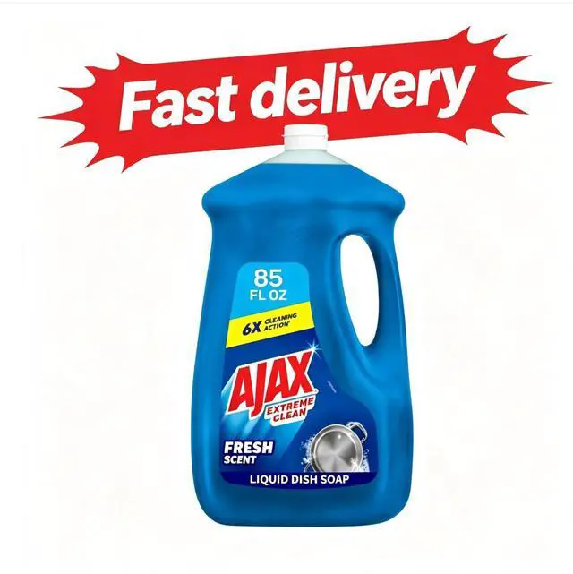 Main image of Ajax Extreme Clean Foaming Dish Soap, Deep Cleaning, Grease-Cutting, 85 fl oz