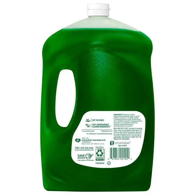 Alt view image 2 of 7 - Palmolive Ultra Strength Liquid Dish Soap, Grease Cutting, 70 fl oz EZ-Pour Refill Bottle