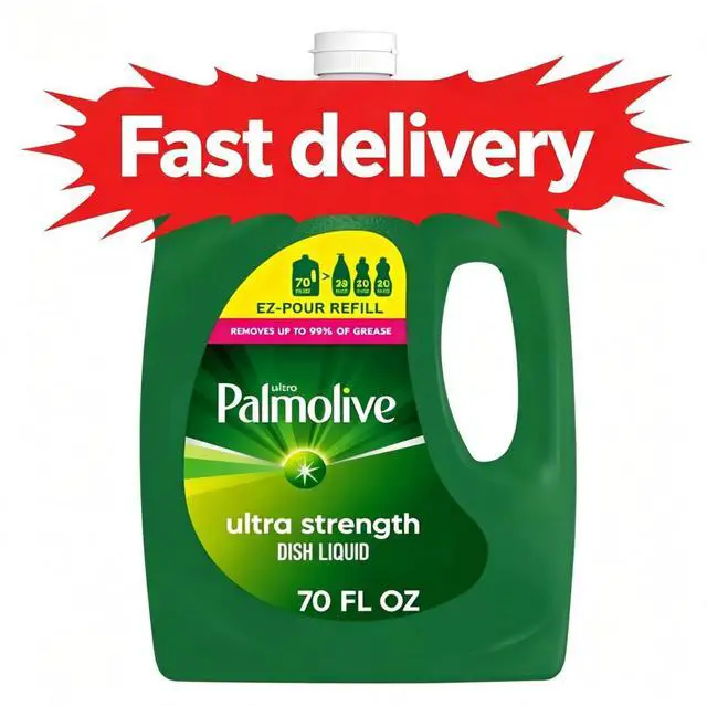 Main image of Palmolive Ultra Strength Liquid Dish Soap, Grease Cutting, 70 fl oz EZ-Pour Refill Bottle