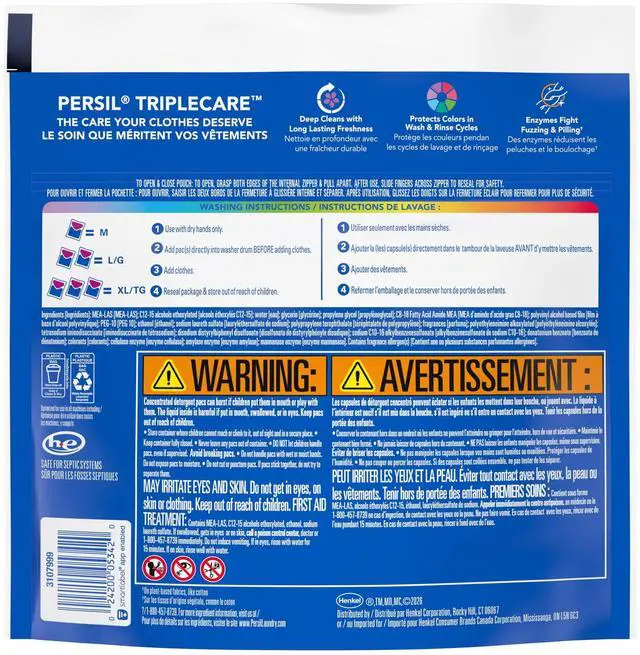 Alt view image 2 of 7 - Persil Ultra Pacs Deep Clean Laundry Detergent, Intense Fresh, 16 Count