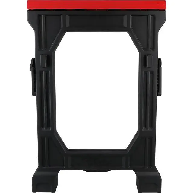 Alt view image 3 of 7 - Hyper Tough Hyper Stack 350 lb Capacity Foldable Polypropylene Sawhorse, 31"
