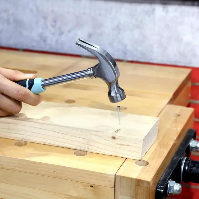 Alt view image 7 of 7 - Hyper Tough 40-Piece Seafoam Household Tool Kit for Basic Repairs and DIY Projects