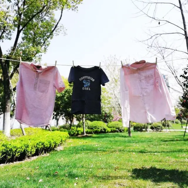 Alt view image 2 of 5 - Hyper Tough 100ft Natural Color Cotton Clothes Line for Indoor and Outdoor