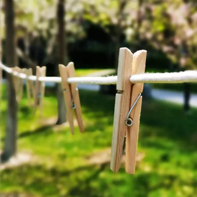 Alt view image 5 of 5 - Hyper Tough 100ft Natural Color Cotton Clothes Line for Indoor and Outdoor
