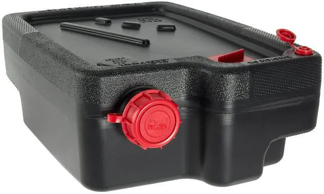 Alt view image 5 of 7 - Hyper Tough 10 Quart Automotive Drain Pan Container, HT-10QT-2025, Black