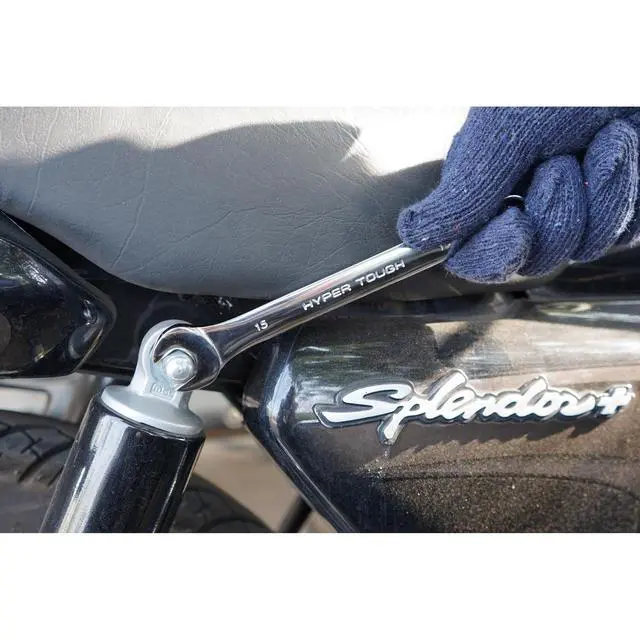 Alt view image 3 of 7 - Hyper Tough 6-Piece Metric Combination Wrench Tool Set, Hand Tools