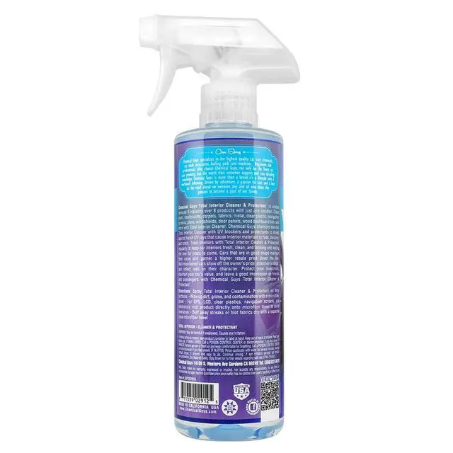 Alt view image 5 of 7 - Chemical Guys Total Interior Cleaner & Protectant Spray 16oz