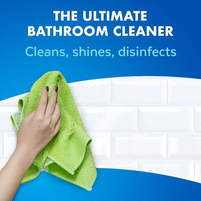 Alt view image 4 of 7 - Lysol Power Foaming Bathroom Cleaner, Multipurpose Cleaner & Disinfectant Spray, Household Cleaning Supplies, for Bathtub, Tile, Sink & Shower, Zero Bleach, 32 fl oz