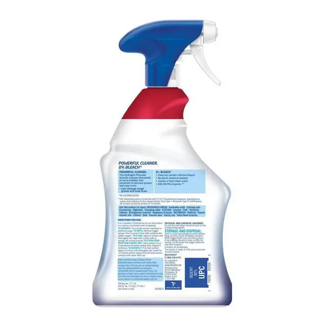 Alt view image 5 of 6 - Lysol Bleach Free Hydrogen Peroxide Multi-Purpose Cleaner, Citrus 32 fl oz