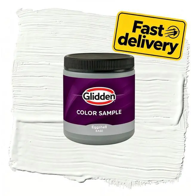 Main image of Glidden Interior Paint Color Sample Pacific Pearl Satin, 8 oz